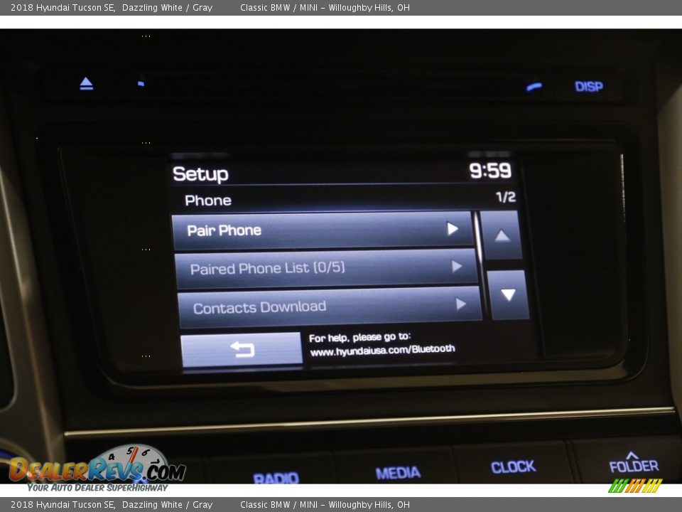 Controls of 2018 Hyundai Tucson SE Photo #11