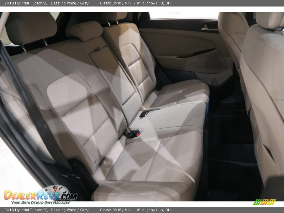 Rear Seat of 2018 Hyundai Tucson SE Photo #16