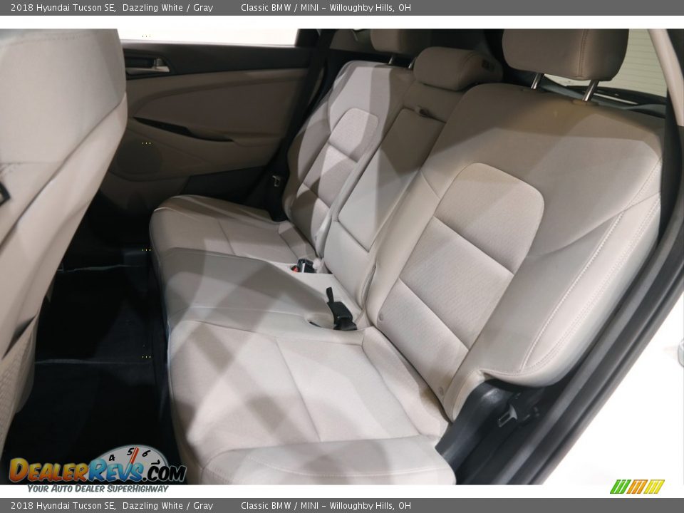 Rear Seat of 2018 Hyundai Tucson SE Photo #17