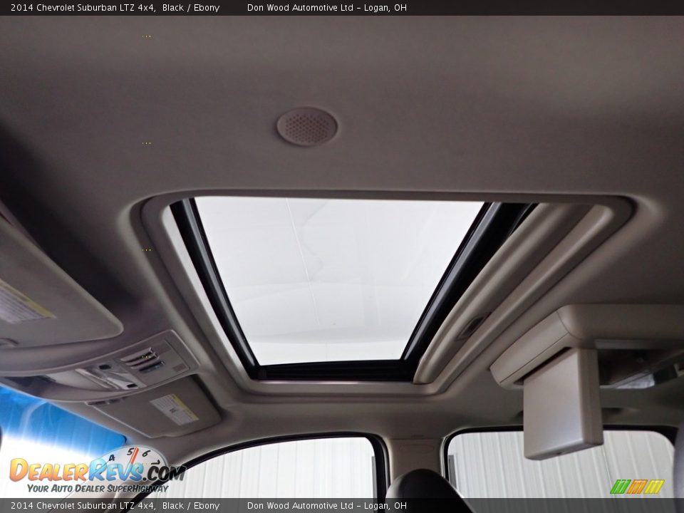 2014 Chevrolet Suburban LTZ 4x4 Black / Ebony Photo #2