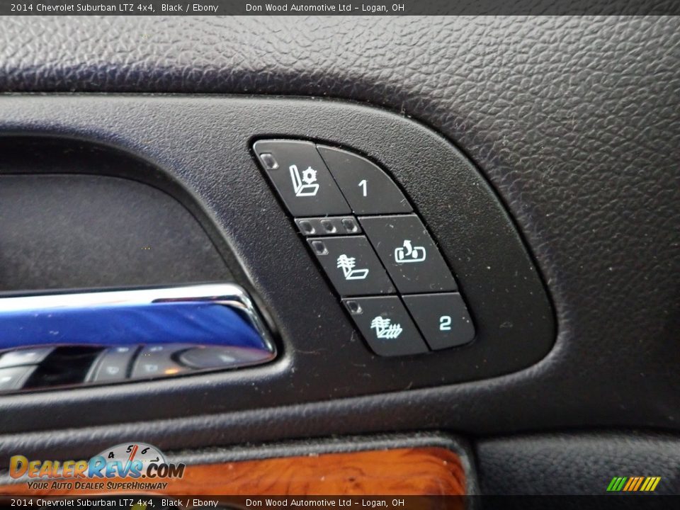 2014 Chevrolet Suburban LTZ 4x4 Black / Ebony Photo #3