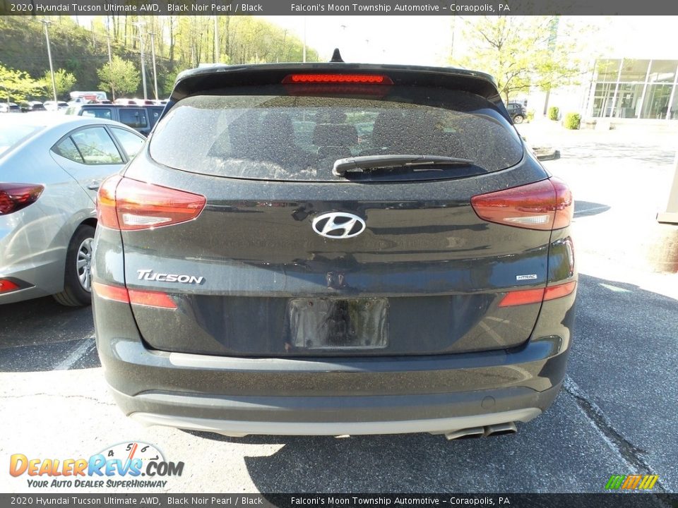 2020 Hyundai Tucson Ultimate AWD Black Noir Pearl / Black Photo #3