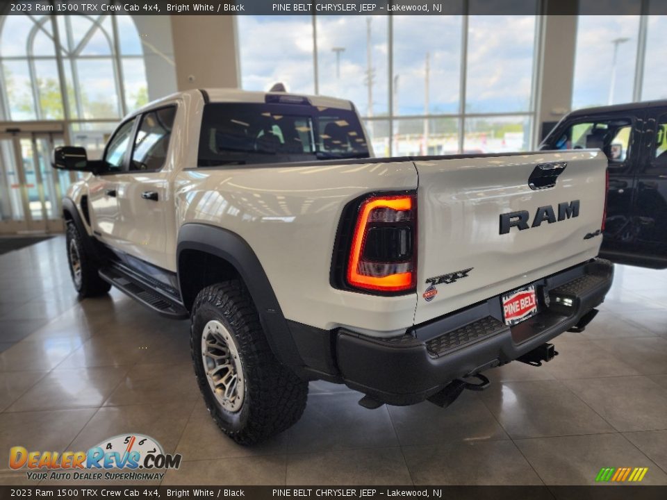 2023 Ram 1500 TRX Crew Cab 4x4 Bright White / Black Photo #4