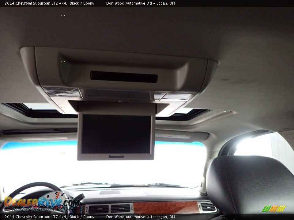 2014 Chevrolet Suburban LTZ 4x4 Black / Ebony Photo #4