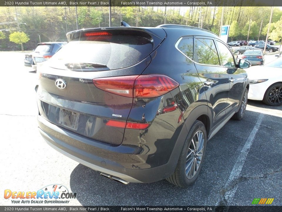 2020 Hyundai Tucson Ultimate AWD Black Noir Pearl / Black Photo #4