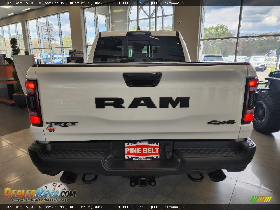 2023 Ram 1500 TRX Crew Cab 4x4 Bright White / Black Photo #5