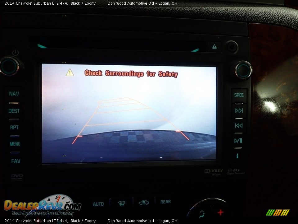 2014 Chevrolet Suburban LTZ 4x4 Black / Ebony Photo #6