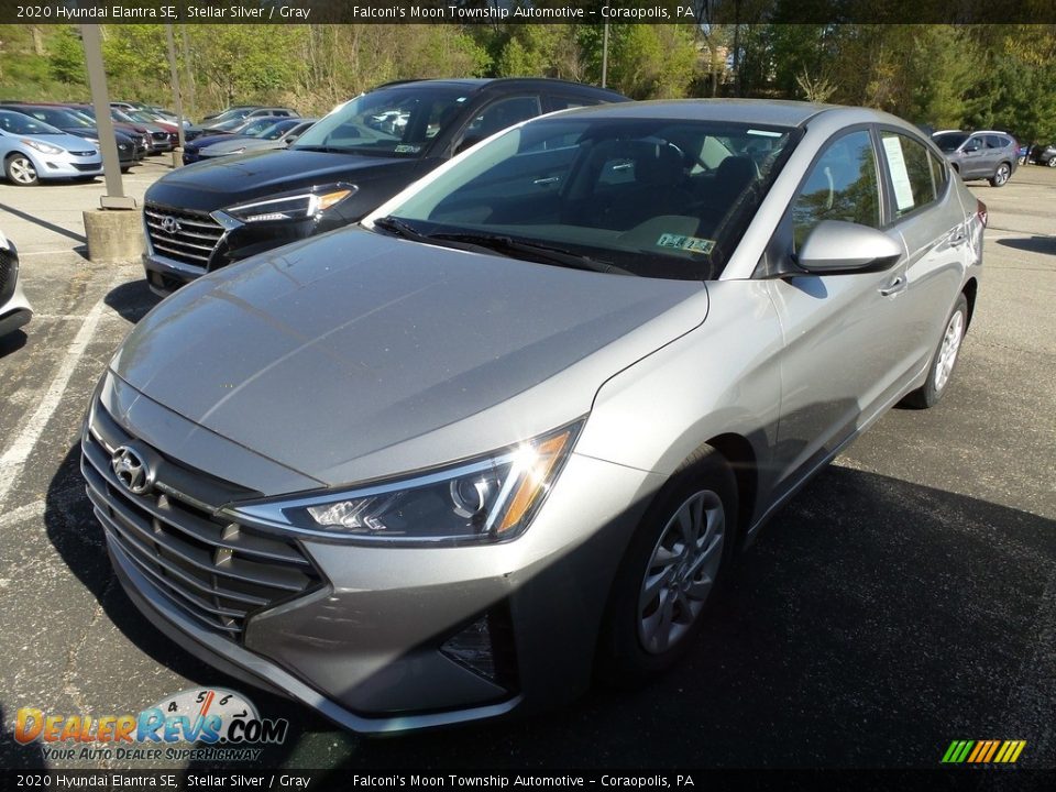 2020 Hyundai Elantra SE Stellar Silver / Gray Photo #1