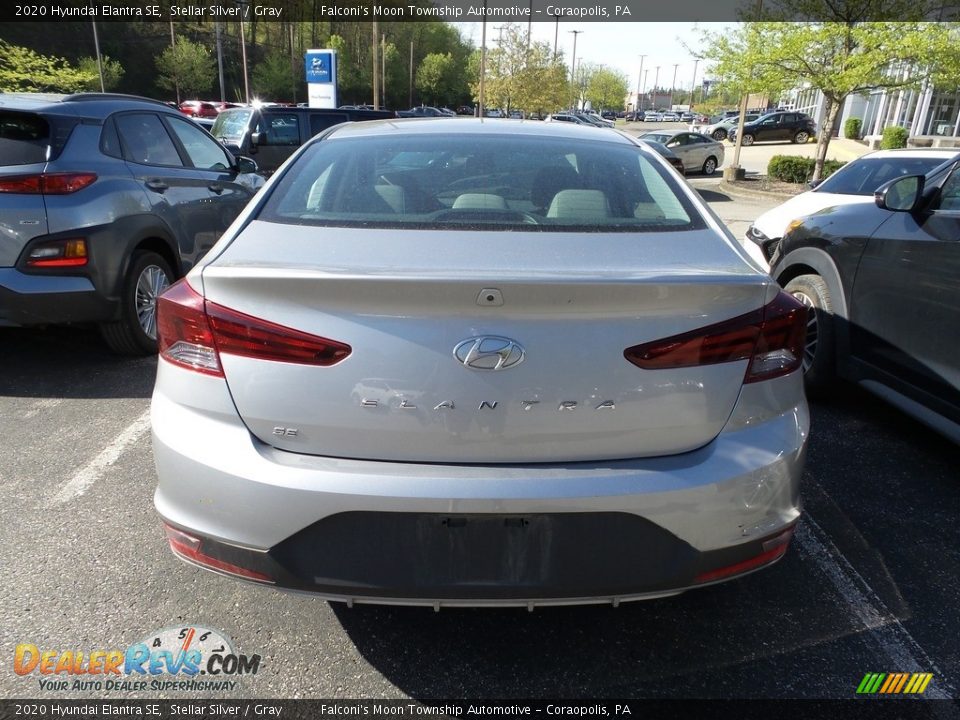 2020 Hyundai Elantra SE Stellar Silver / Gray Photo #3