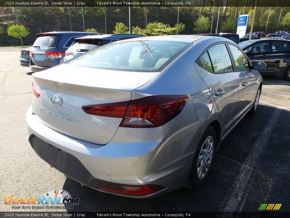 2020 Hyundai Elantra SE Stellar Silver / Gray Photo #4