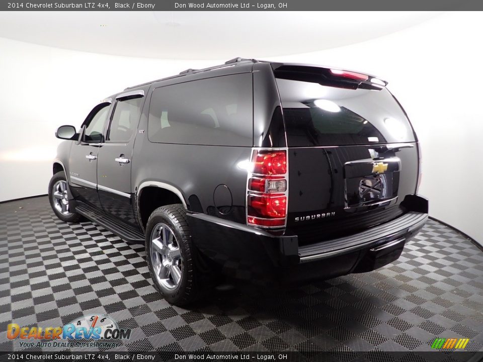 2014 Chevrolet Suburban LTZ 4x4 Black / Ebony Photo #10