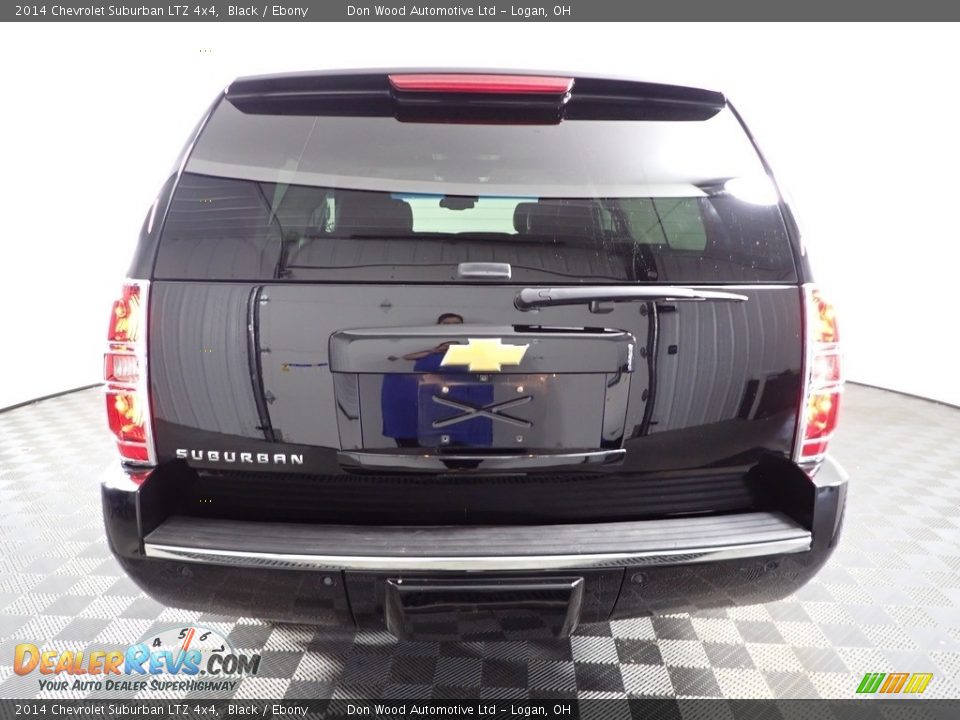 2014 Chevrolet Suburban LTZ 4x4 Black / Ebony Photo #11