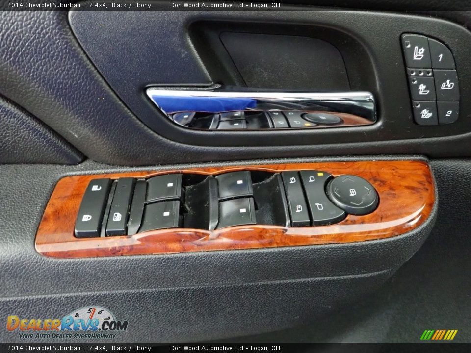 2014 Chevrolet Suburban LTZ 4x4 Black / Ebony Photo #15