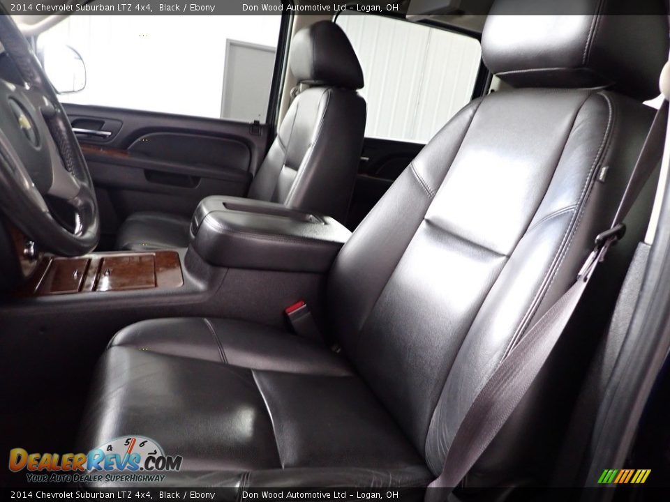 2014 Chevrolet Suburban LTZ 4x4 Black / Ebony Photo #17