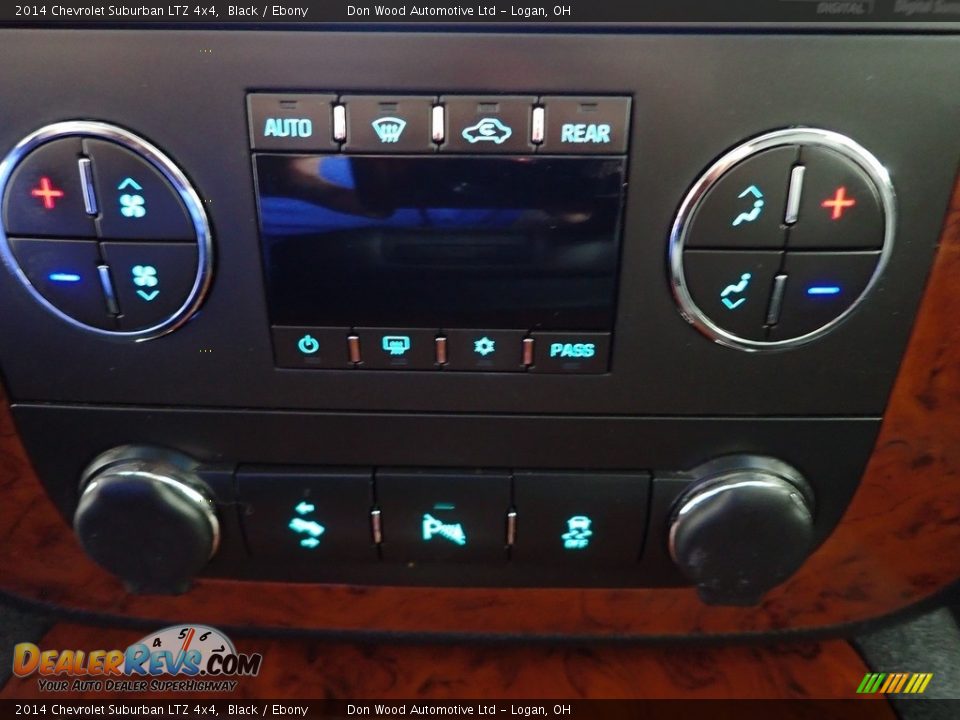 2014 Chevrolet Suburban LTZ 4x4 Black / Ebony Photo #22