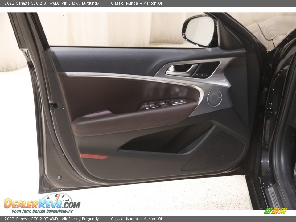 Door Panel of 2022 Genesis G70 2.0T AWD Photo #4