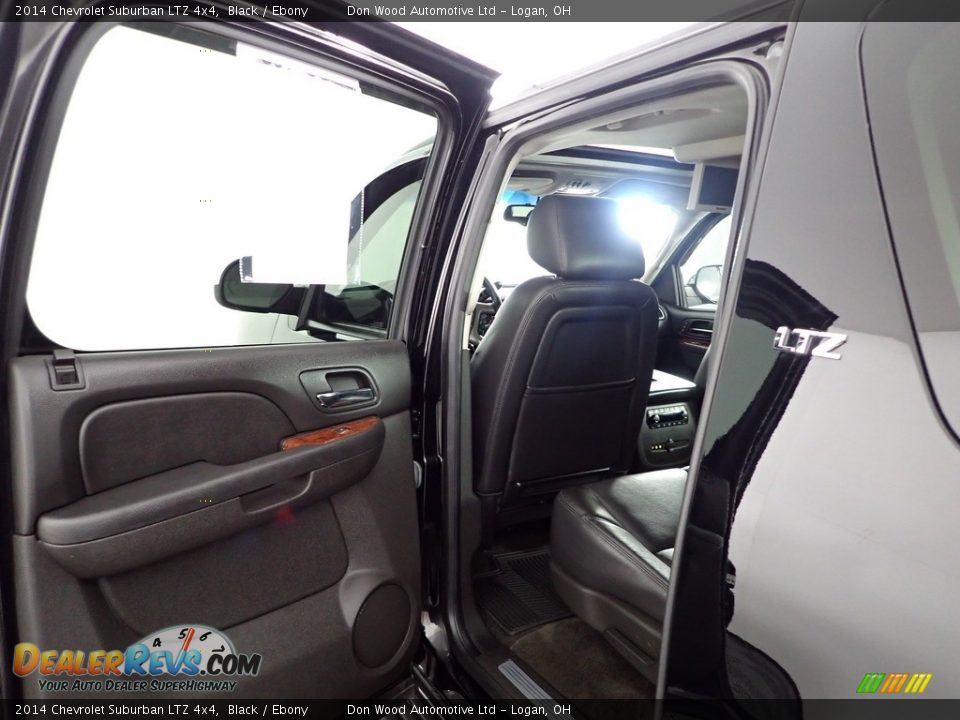 2014 Chevrolet Suburban LTZ 4x4 Black / Ebony Photo #27