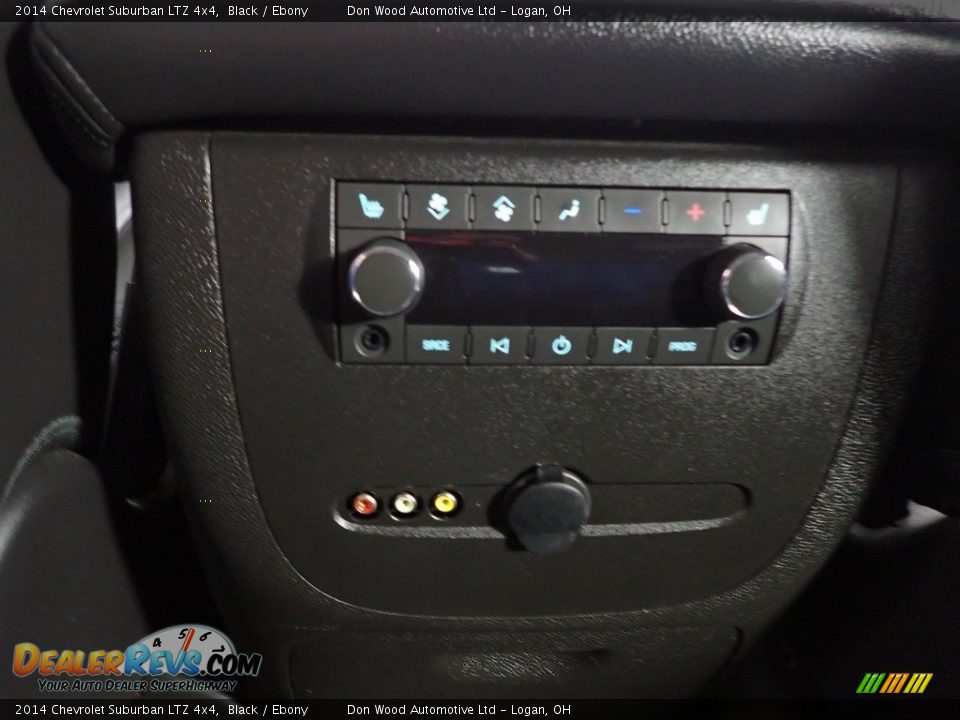 2014 Chevrolet Suburban LTZ 4x4 Black / Ebony Photo #30
