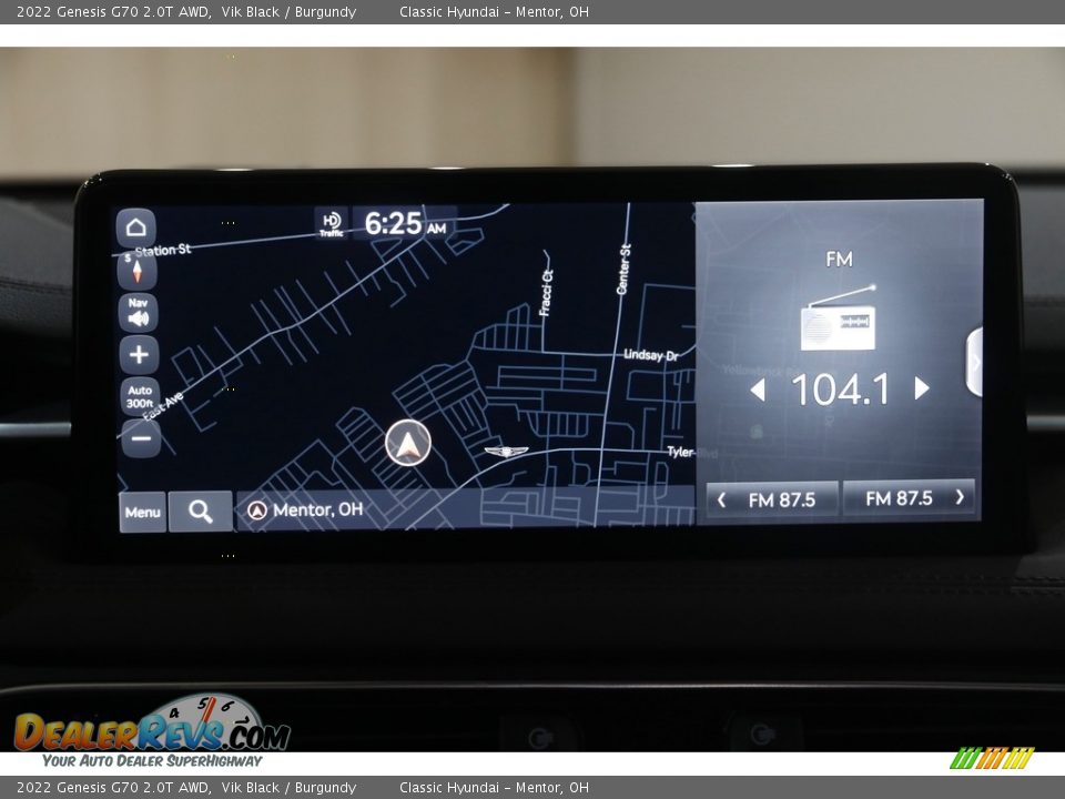 Navigation of 2022 Genesis G70 2.0T AWD Photo #10