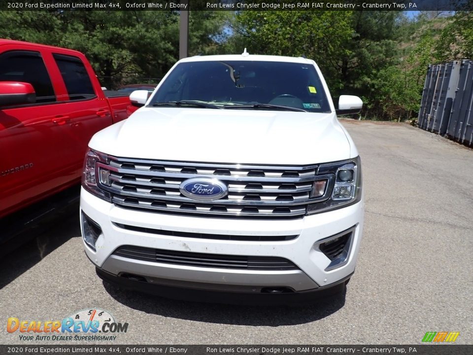 2020 Ford Expedition Limited Max 4x4 Oxford White / Ebony Photo #2