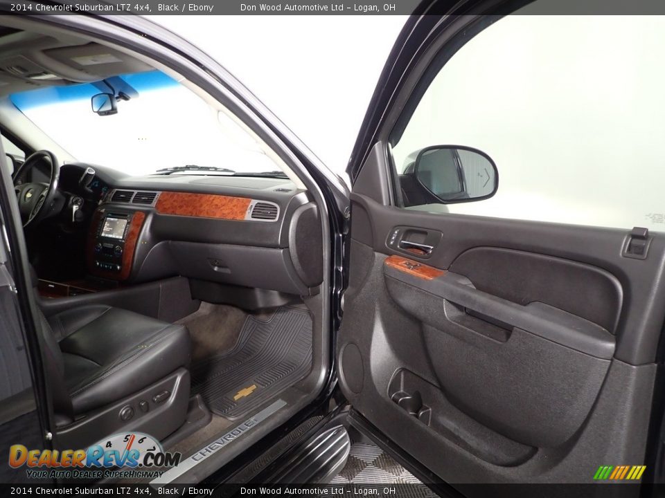 2014 Chevrolet Suburban LTZ 4x4 Black / Ebony Photo #32