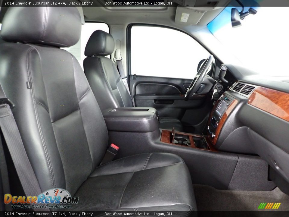 2014 Chevrolet Suburban LTZ 4x4 Black / Ebony Photo #33