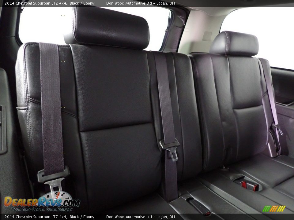 2014 Chevrolet Suburban LTZ 4x4 Black / Ebony Photo #36