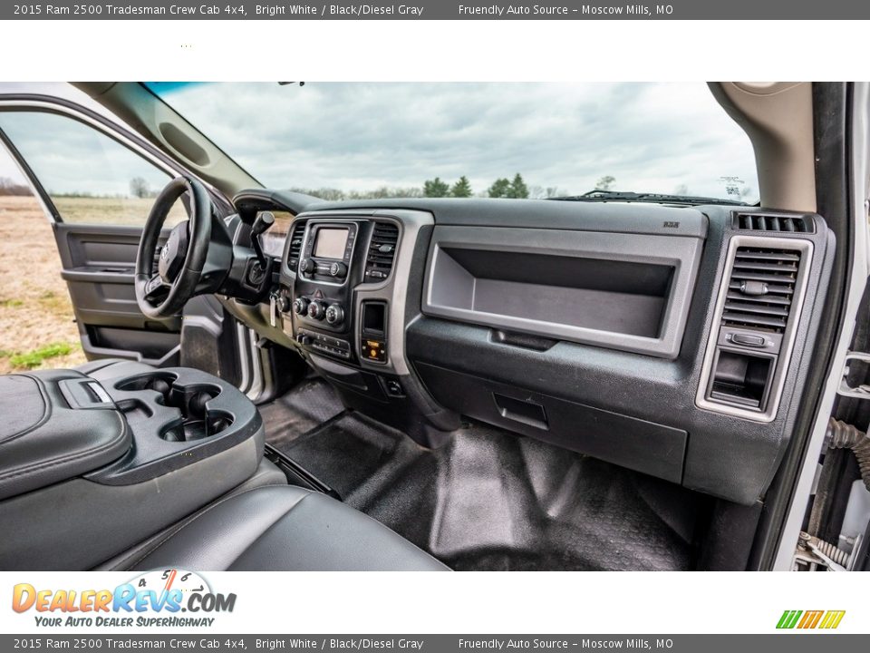 Dashboard of 2015 Ram 2500 Tradesman Crew Cab 4x4 Photo #14