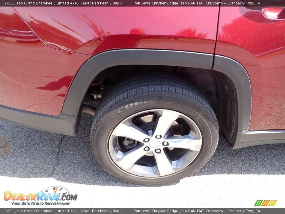 2021 Jeep Grand Cherokee L Limited 4x4 Velvet Red Pearl / Black Photo #5