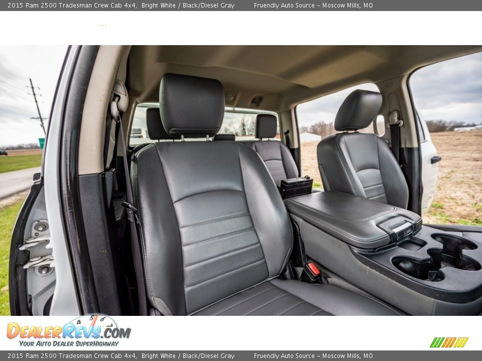 Front Seat of 2015 Ram 2500 Tradesman Crew Cab 4x4 Photo #15