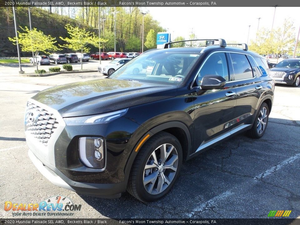 2020 Hyundai Palisade SEL AWD Becketts Black / Black Photo #1