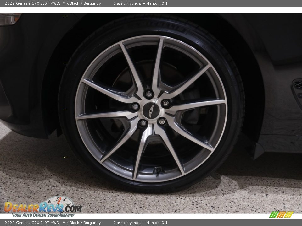 2022 Genesis G70 2.0T AWD Wheel Photo #26