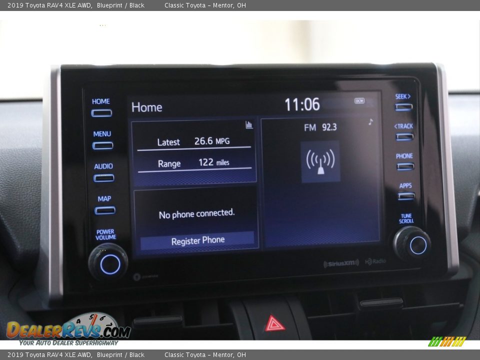 2019 Toyota RAV4 XLE AWD Blueprint / Black Photo #10