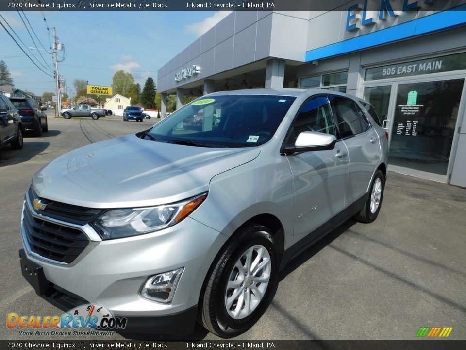 2020 Chevrolet Equinox LT Silver Ice Metallic / Jet Black Photo #2