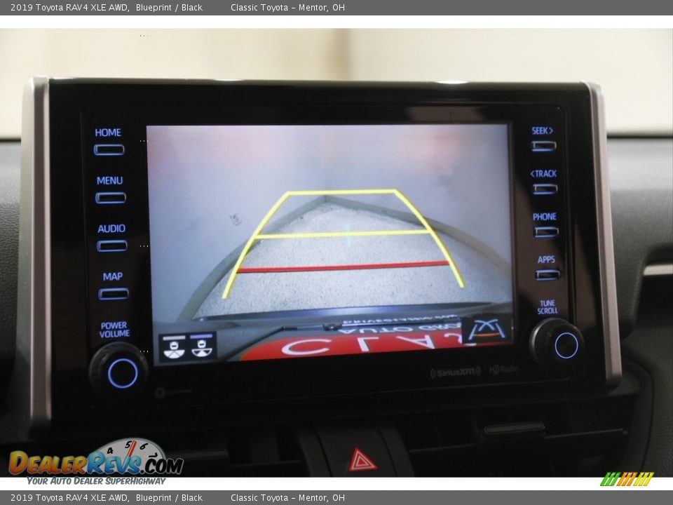 2019 Toyota RAV4 XLE AWD Blueprint / Black Photo #11
