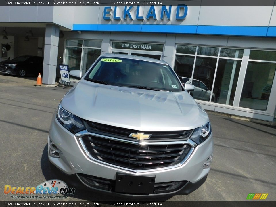 2020 Chevrolet Equinox LT Silver Ice Metallic / Jet Black Photo #3