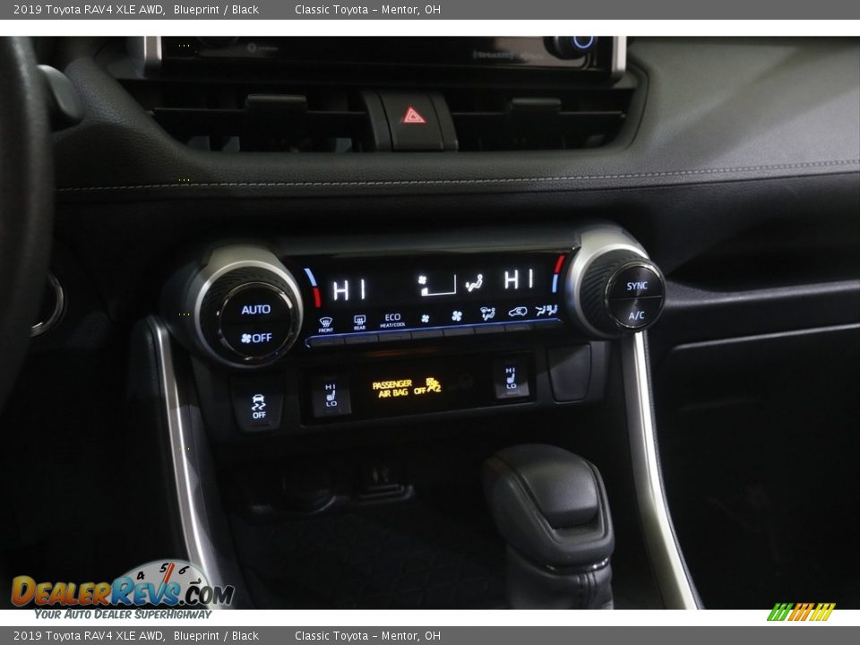 2019 Toyota RAV4 XLE AWD Blueprint / Black Photo #12