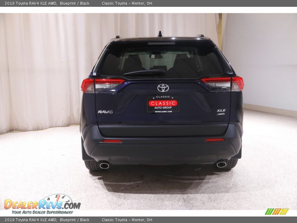 2019 Toyota RAV4 XLE AWD Blueprint / Black Photo #17