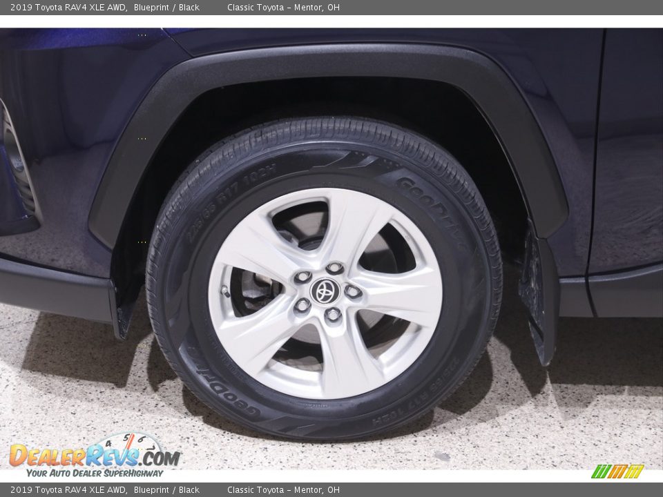 2019 Toyota RAV4 XLE AWD Blueprint / Black Photo #19