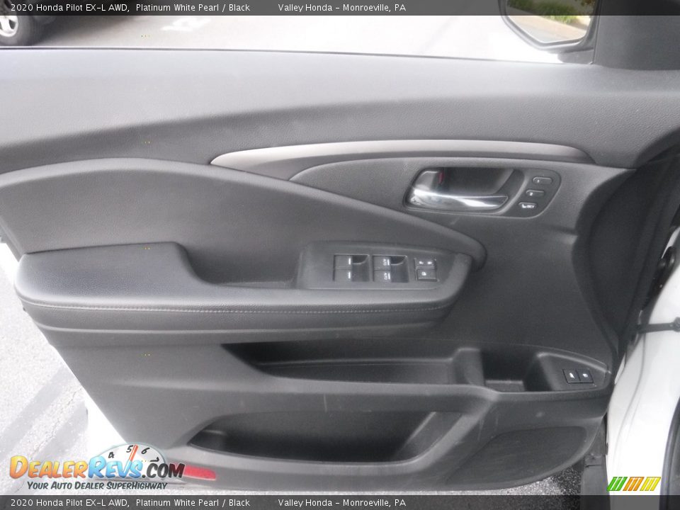 2020 Honda Pilot EX-L AWD Platinum White Pearl / Black Photo #13