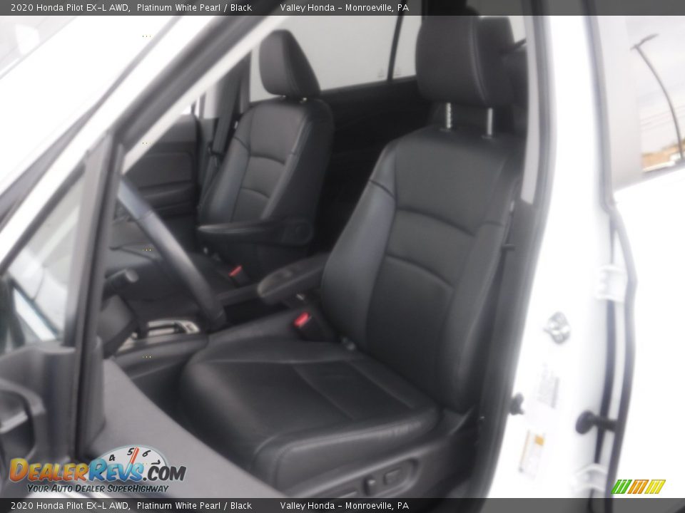 2020 Honda Pilot EX-L AWD Platinum White Pearl / Black Photo #15