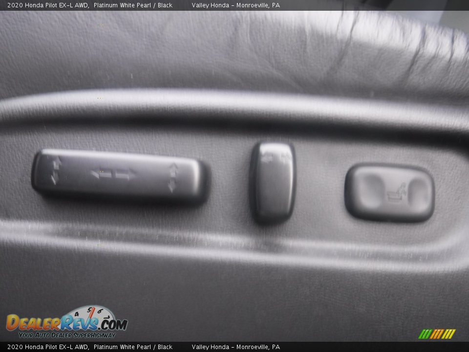 2020 Honda Pilot EX-L AWD Platinum White Pearl / Black Photo #16