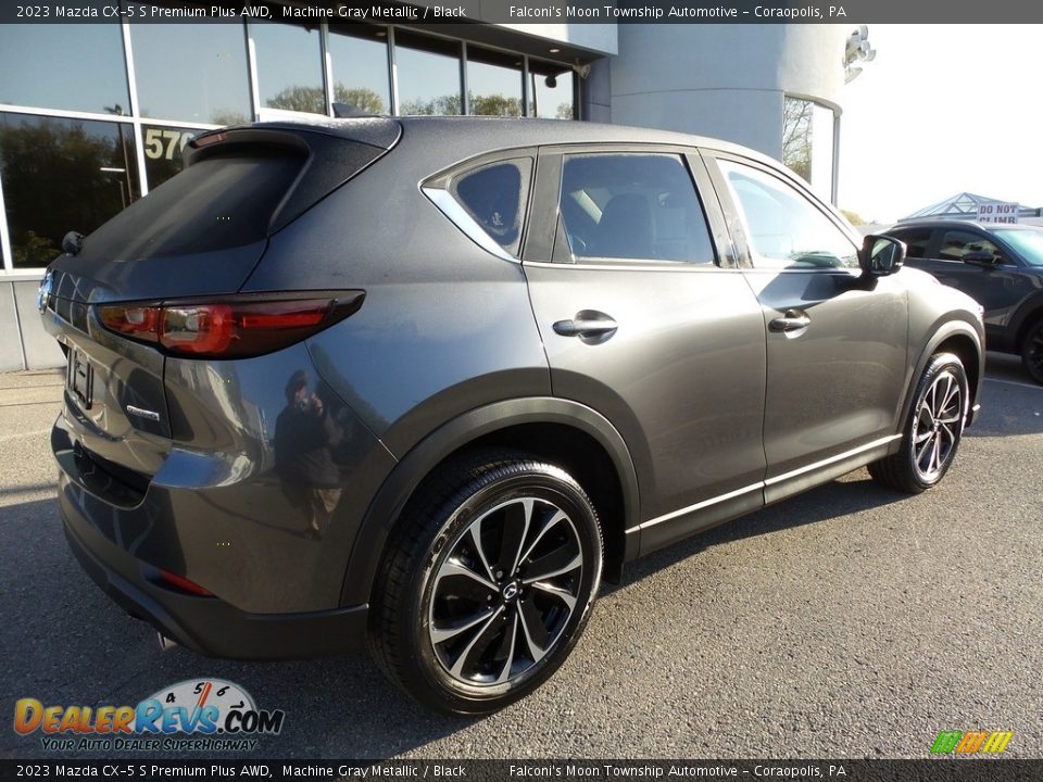 2023 Mazda CX-5 S Premium Plus AWD Machine Gray Metallic / Black Photo #2