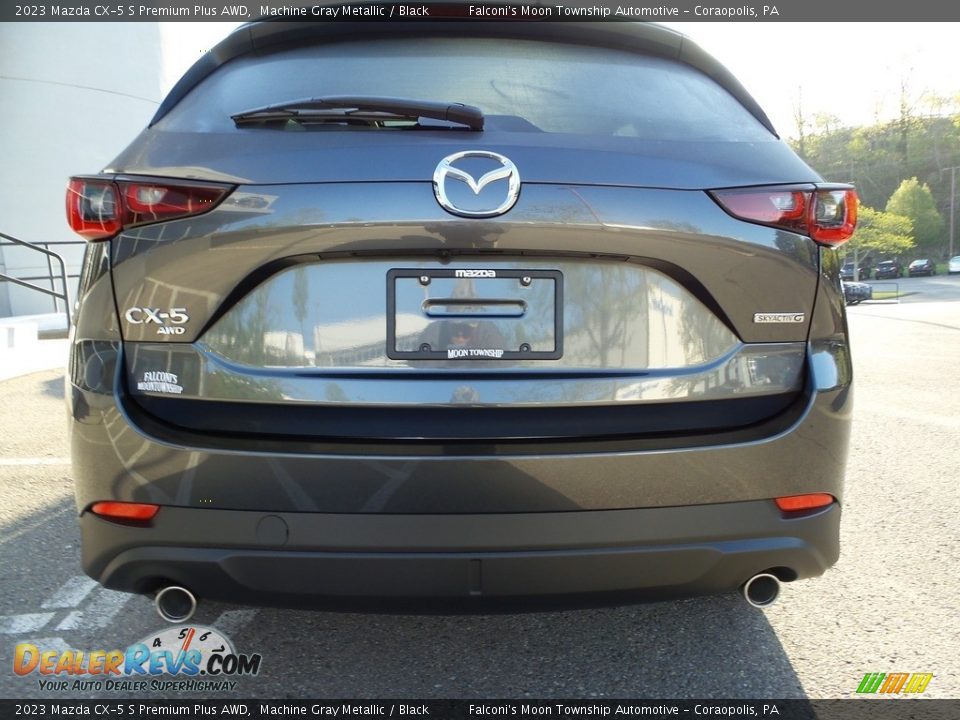 2023 Mazda CX-5 S Premium Plus AWD Machine Gray Metallic / Black Photo #3