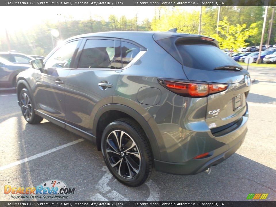 2023 Mazda CX-5 S Premium Plus AWD Machine Gray Metallic / Black Photo #5