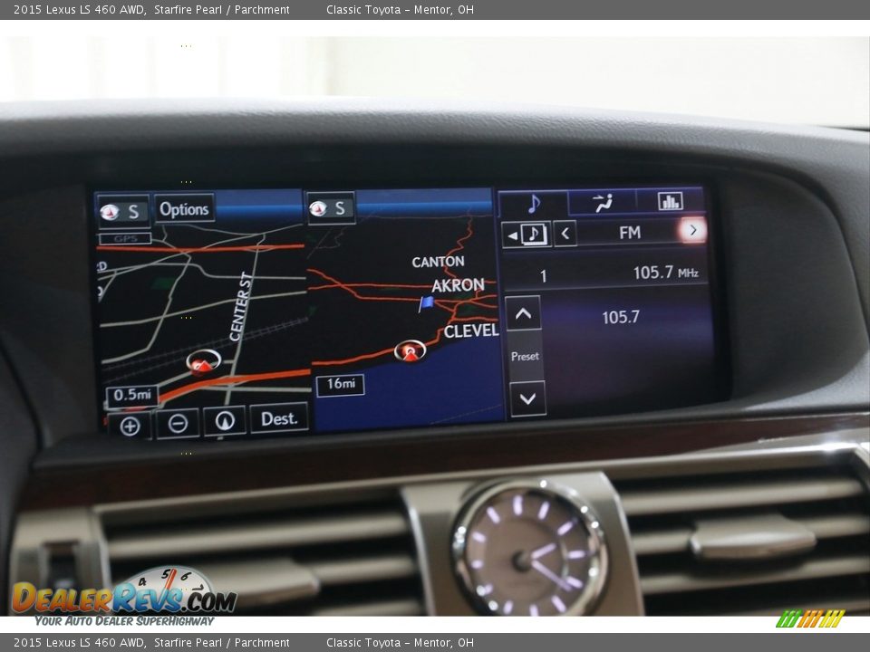Navigation of 2015 Lexus LS 460 AWD Photo #10
