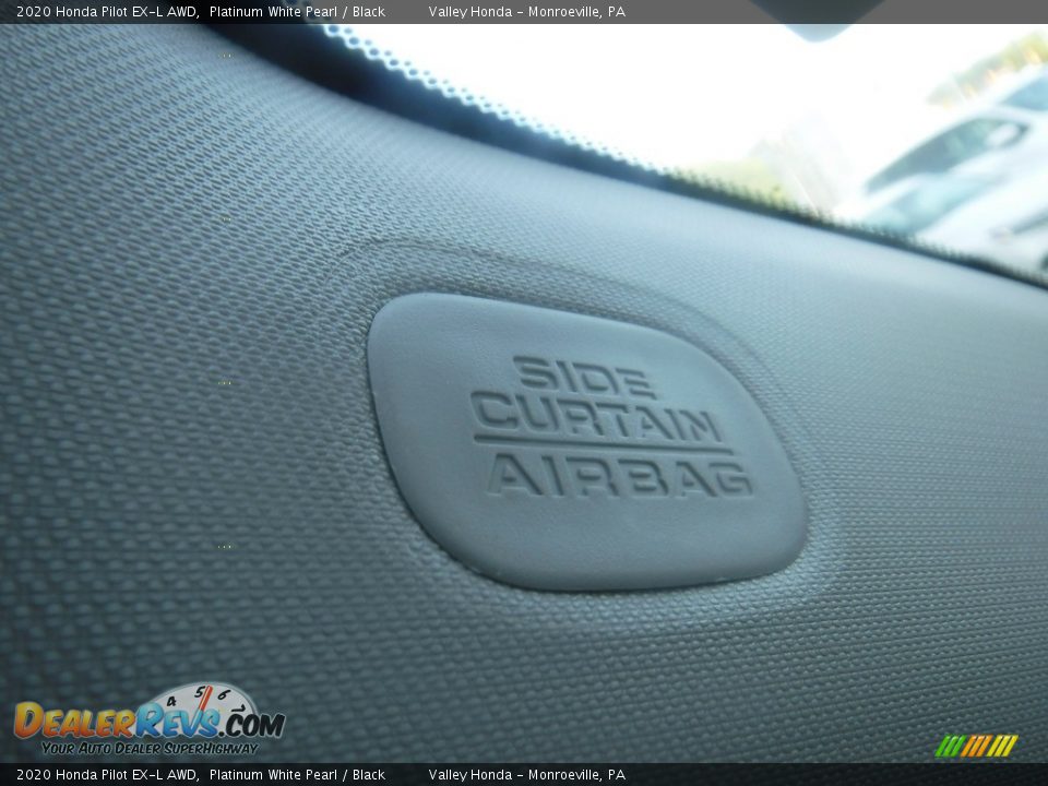 2020 Honda Pilot EX-L AWD Platinum White Pearl / Black Photo #23