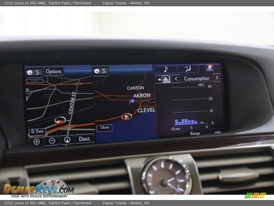 Navigation of 2015 Lexus LS 460 AWD Photo #12
