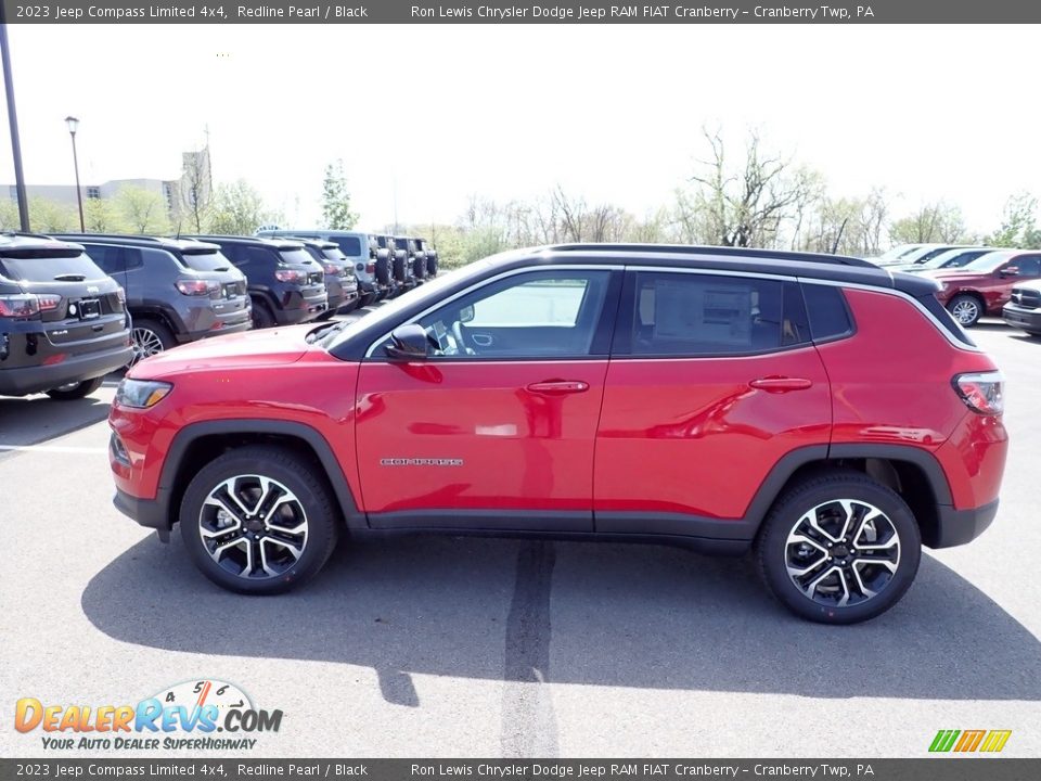 2023 Jeep Compass Limited 4x4 Redline Pearl / Black Photo #2