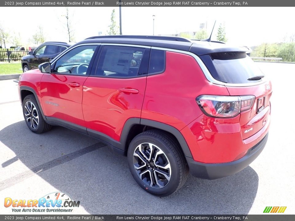 2023 Jeep Compass Limited 4x4 Redline Pearl / Black Photo #3